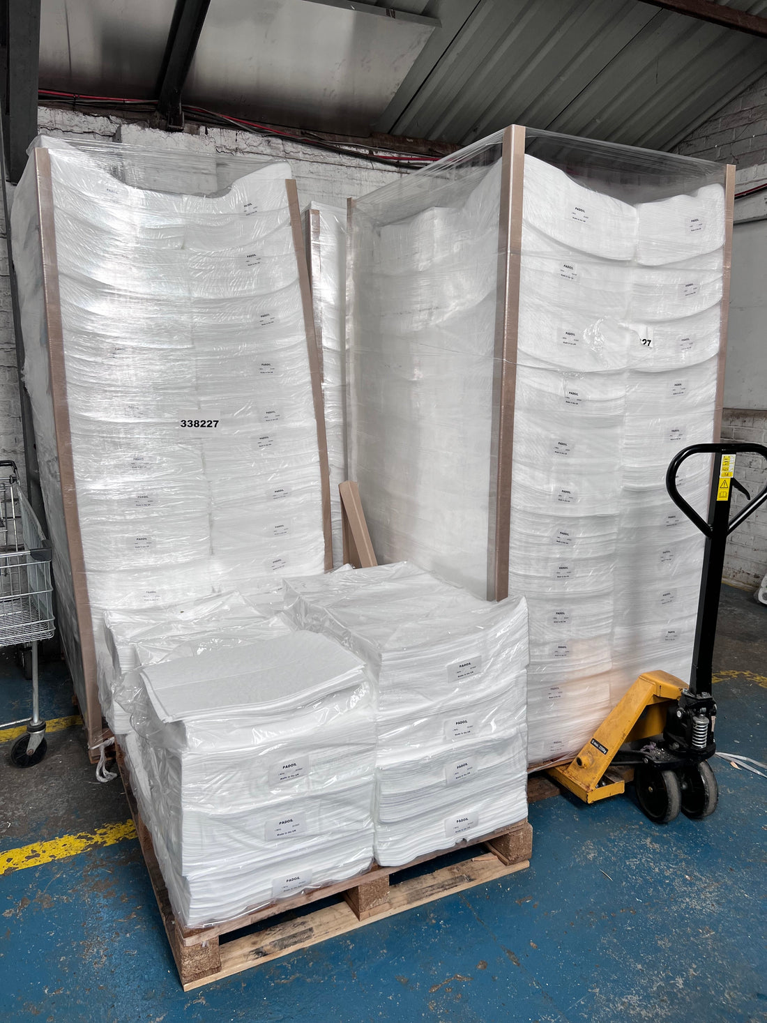 Large Quantities of Spill Control Products Ready for Immediate Dispatch